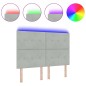vidaXL Luce per Testiera LED Grigio 80 cm Velluto vidaXL Luce per Testiera LED Grigio 80 cm Velluto