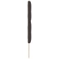 vidaXL Testiera LED marrone scuro 90 cm, tessuto vidaXL Testiera LED marrone scuro 90 cm, tessuto