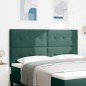 Testata LED vidaXL Verde Scuro 90 cm in Velluto Testata LED vidaXL Verde Scuro 90 cm in Velluto
