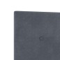 Testata LED vidaXL Grigio Scuro 100 cm Velluto Testata LED vidaXL Grigio Scuro 100 cm Velluto