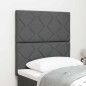Testata LED vidaXL Design Blocchi Diamante Grigio Scuro 80 cm Tessuto Testata LED vidaXL Design Blocchi Diamante Grigio Scuro 80 cm Tessuto