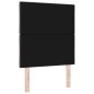Testata LED vidaXL design a blocchi di diamante marrone scuro 80 cm in tessuto