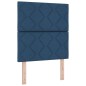 Testata LED vidaXL Design a Blocchi di Diamante Blu 80 cm Tessuto Testata LED vidaXL Design a Blocchi di Diamante Blu 80 cm Tessuto