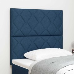 Testata LED vidaXL Design a Rombi Blu 90 cm Tessuto