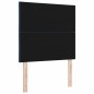 Testata LED vidaXL Design Blocchi di Diamante Blu 100 cm Tessuto