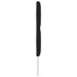 Testata LED vidaXL Design Blocchi Diamante Nera 144 cm Tessuto