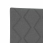 Testata LED vidaXL Design a Blocchi di Diamante Grigio Scuro 160 cm Tessuto Testata LED vidaXL Design a Blocchi di Diamante Grigio Scuro 160 cm Tessuto