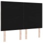 Testata LED vidaXL Design a blocchi di diamante Marrone scuro 160 cm in tessuto