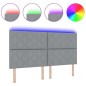 Testata LED vidaXL Design a Rombi Grigio Chiaro 180 cm Tessuto Testata LED vidaXL Design a Rombi Grigio Chiaro 180 cm Tessuto