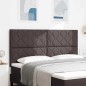 Testata LED vidaXL Design a Blocchi di Diamante Marrone Scuro 180 cm Tessuto Testata LED vidaXL Design a Blocchi di Diamante Marrone Scuro 180 cm Tessuto