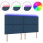 Testiera LED vidaXL Design Blocchi Diamante Blu 180 cm Tessuto Testiera LED vidaXL Design Blocchi Diamante Blu 180 cm Tessuto