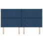 Testiera LED vidaXL Design Blocchi Diamante Blu 180 cm Tessuto Testiera LED vidaXL Design Blocchi Diamante Blu 180 cm Tessuto