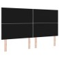 vidaXL Testata LED Design Blocchi Diamante Grigio Chiaro 180 cm in Velluto vidaXL Testata LED Design Blocchi Diamante Grigio Chiaro 180 cm in Velluto