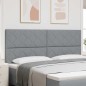 Testata LED vidaXL Design Blocchi di Diamante Grigio Chiaro 200 cm Tessuto Testata LED vidaXL Design Blocchi di Diamante Grigio Chiaro 200 cm Tessuto