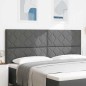 Testiera LED vidaXL Design a Rombi Grigia Scura 200 cm Tessuto Testiera LED vidaXL Design a Rombi Grigia Scura 200 cm Tessuto