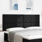 Testiera LED vidaXL Design a Blocchi di Diamante Nera 200 cm Tessuto Testiera LED vidaXL Design a Blocchi di Diamante Nera 200 cm Tessuto
