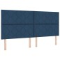 Testata LED vidaXL Design Diamond Blocks Blu 200 cm Tessuto Testata LED vidaXL Design Diamond Blocks Blu 200 cm Tessuto