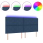 Testata LED vidaXL Design Diamond Blocks Blu 200 cm Tessuto Testata LED vidaXL Design Diamond Blocks Blu 200 cm Tessuto