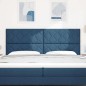 Testata LED vidaXL Design Diamond Blocks Blu 200 cm Tessuto Testata LED vidaXL Design Diamond Blocks Blu 200 cm Tessuto