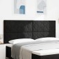 vidaXL Testata LED - Design Blocchi Diamante Neri - 200 cm - Velluto vidaXL Testata LED - Design Blocchi Diamante Neri - 200 cm - Velluto
