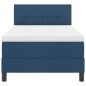 vidaXL Letto a Piatto con Materasso Blu 80x200 cm Tessuto vidaXL Letto a Piatto con Materasso Blu 80x200 cm Tessuto