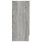 Credenza Grigio Sonoma 120x30,5x70 cm in Legno Multistrato Credenza Grigio Sonoma 120x30,5x70 cm in Legno Multistrato