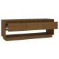 Mobile TV Miele 110,5x34x40 cm in Legno Massello di Pino Mobile TV Miele 110,5x34x40 cm in Legno Massello di Pino