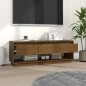 Mobile TV Miele 110,5x34x40 cm in Legno Massello di Pino Mobile TV Miele 110,5x34x40 cm in Legno Massello di Pino