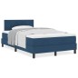 vidaXL Letto Box Spring con Materasso Blu 120x200 cm Tessuto vidaXL Letto Box Spring con Materasso Blu 120x200 cm Tessuto