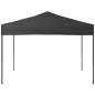 vidaXL Tenda per Feste Pieghevole Antracite 3x3 m
