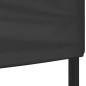 vidaXL Tenda per Feste Pieghevole Antracite 3x3 m
