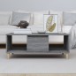 Tavolino Salotto Grigio Sonoma 90x50x36,5 cm Legno Multistrato Tavolino Salotto Grigio Sonoma 90x50x36,5 cm Legno Multistrato
