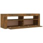 Mobile Porta TV con Luci LED Rovere Fumo 120x35x40 cm Mobile Porta TV con Luci LED Rovere Fumo 120x35x40 cm