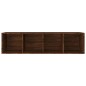vidaXL Libreria/Mobile TV Rovere Marrone 36x30x143cm Legno Multistrato vidaXL Libreria/Mobile TV Rovere Marrone 36x30x143cm Legno Multistrato