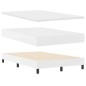 vidaXL Letto a Molle con Materasso Bianco, 120 x 200 cm, in Ecopelle