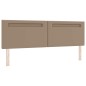 vidaXL Letto a Box con Materasso in Cappuccino, Super King Size, Similpelle vidaXL Letto a Box con Materasso in Cappuccino, Super King Size, Similpelle