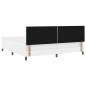 vidaXL Letto Box Spring con Materasso Bianco, 200x200 cm, Finta Pelle vidaXL Letto Box Spring con Materasso Bianco, 200x200 cm, Finta Pelle