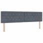 vidaXL Letto Box Spring con Materasso Grigio Scuro Super King in Velluto vidaXL Letto Box Spring con Materasso Grigio Scuro Super King in Velluto