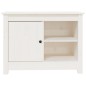 Mobile Porta TV Bianco 70x36,5x52 cm in Legno Massello di Pino Mobile Porta TV Bianco 70x36,5x52 cm in Legno Massello di Pino