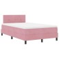 letto a molle con materasso rosa piccolo doppio in velluto letto a molle con materasso rosa piccolo doppio in velluto