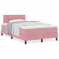 letto a molle con materasso rosa piccolo doppio in velluto letto a molle con materasso rosa piccolo doppio in velluto