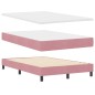 letto a molle con materasso rosa piccolo doppio in velluto letto a molle con materasso rosa piccolo doppio in velluto