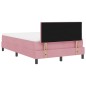 letto a molle con materasso rosa piccolo doppio in velluto letto a molle con materasso rosa piccolo doppio in velluto