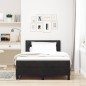 vidaXL Letto a Molle con Materasso Nero 120x200 cm Velluto vidaXL Letto a Molle con Materasso Nero 120x200 cm Velluto