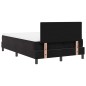 vidaXL Letto a Molle con Materasso Nero 120x200 cm Velluto vidaXL Letto a Molle con Materasso Nero 120x200 cm Velluto
