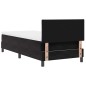 Letto a molle vidaXL con materasso Nero 90x200 cm Velluto Letto a molle vidaXL con materasso Nero 90x200 cm Velluto