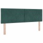 letto con boxspring e materasso vidaXL verde scuro 160x200 cm velluto letto con boxspring e materasso vidaXL verde scuro 160x200 cm velluto