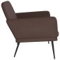 Panca Marrone 107x80x81 cm in Similpelle