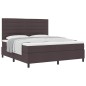 vidaXL Letto Box Spring con Materasso Grigio Scuro Super King in Tessuto