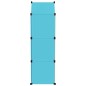 Scaffale Portaoggetti per Bambini con 8 Cubi Blu in PP Scaffale Portaoggetti per Bambini con 8 Cubi Blu in PP
